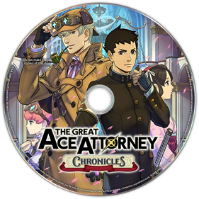 The Great Ace Attorney Chronicles - Fanart - Disc Image