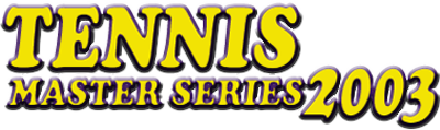 Tennis Masters Series 2003 - Clear Logo Image