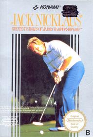 Jack Nicklaus' Greatest 18 Holes of Major Championship Golf - Box - Front Image