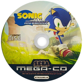 Sonic The Hedgehog MegaMix - Disc Image