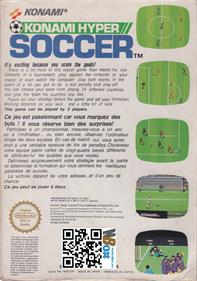 Konami Hyper Soccer - Box - Back Image