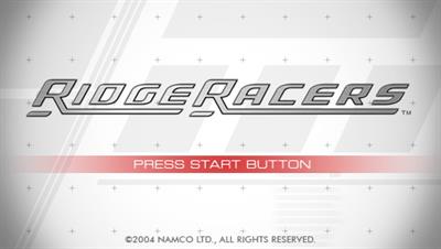 Ridge Racer - Screenshot - Game Title Image