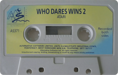 Who Dares Wins II - Cart - Front Image