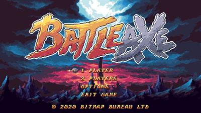 Battle Axe - Screenshot - Game Title Image