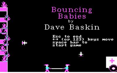 Bouncing Babies - Screenshot - Game Title