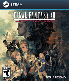 Final Fantasy XII: The Zodiac Age - Fanart - Box - Front