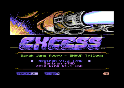 Sarah Jane Avory SHMUP Trilogy - Screenshot - Game Select Image