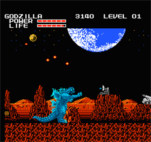 Godzilla: Monster of Monsters - Screenshot - Gameplay Image