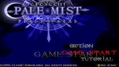 Crescent Pale Mist - Screenshot - Game Title Image