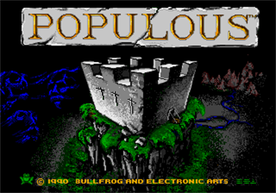 Populous - Screenshot - Game Title Image