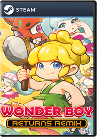 Wonder Boy Returns Remix - Box - Front - Reconstructed Image
