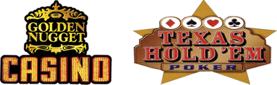 2 Games in 1: Golden Nugget Casino / Texas Hold 'em Poker - Clear Logo Image