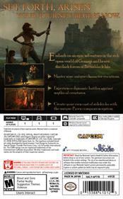 Dragon's Dogma: Dark Arisen - Box - Back Image