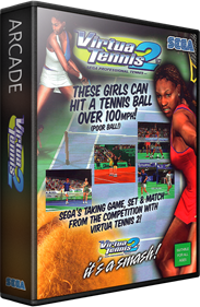 Virtua Tennis 2 - Box - 3D Image
