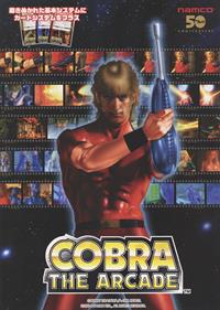 Cobra: The Arcade - Advertisement Flyer - Front Image
