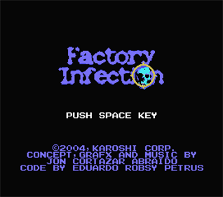 Factory Infection - Screenshot - Game Title Image