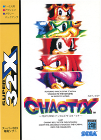 Knuckles' Chaotix - Box - Front Image
