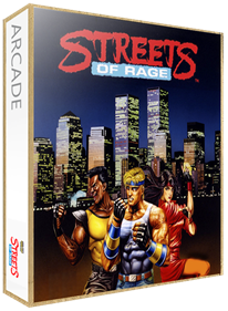 Streets of Rage - Box - 3D Image