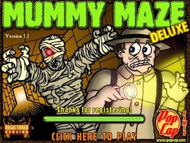 Mummy Maze Deluxe - Screenshot - Game Title Image