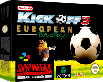 Kick Off 3: European Challenge - Box - 3D Image