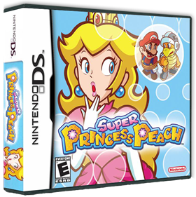 Super Princess Peach - Box - 3D Image