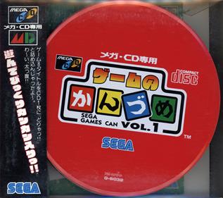 Game no Kanzume: Sega Games Can Vol. 1 - Box - Front Image