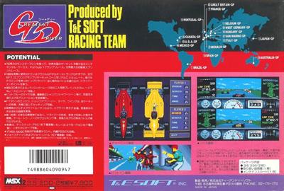 Greatest Driver - Box - Back Image