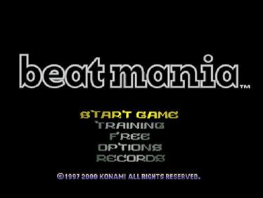 beatmania - Screenshot - Game Title Image