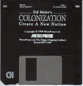 Sid Meier's Colonization: Create a New Nation - Disc Image