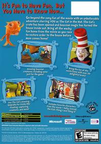 Dr. Seuss' The Cat in the Hat - Box - Back Image