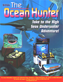 The Ocean Hunter - Advertisement Flyer - Front Image