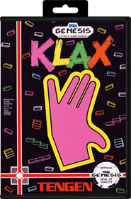 KLAX (Tengen) - Box - Front - Reconstructed Image