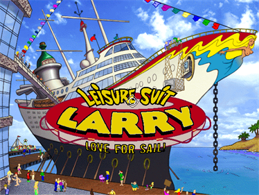 Leisure Suit Larry: Love for Sail! - Screenshot - Game Title Image