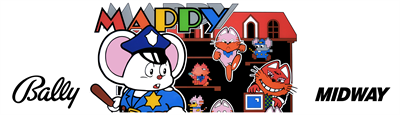 Mappy - Arcade - Marquee Image