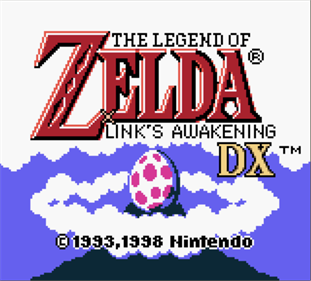 The Legend of Zelda: Link's Awakening DX - Screenshot - Game Title Image