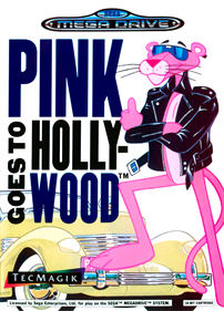 Pink Goes to Hollywood - Box - Front Image