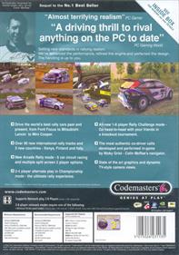 Colin McRae Rally 2.0 - Box - Back Image