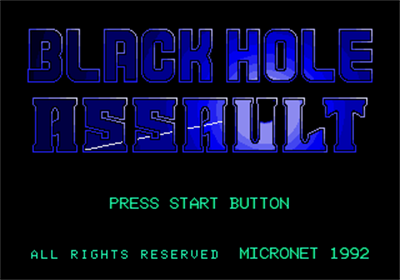 Blackhole Assault - Screenshot - Game Title Image