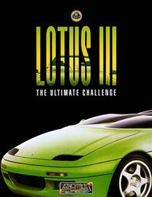 Lotus III: The Ultimate Challenge - Box - Front - Reconstructed Image