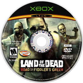 Land of the Dead: Road to Fiddler's Green - Fanart - Disc