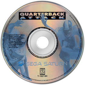 Quarterback Attack with Mike Ditka - Disc Image