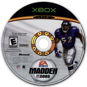Madden NFL 2005 - Disc Image