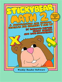 Stickybear Math 2 - Box - Front Image