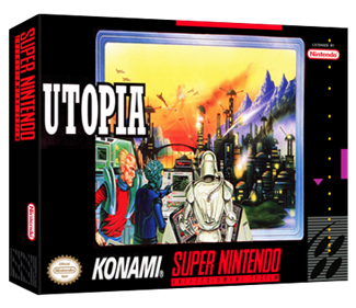 Utopia: The Creation of a Nation - Box - 3D Image