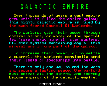 Galactic Empire - Screenshot - Gameplay Image