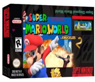 Super Diagonal Mario 2: The Ultimate Meme Machine - Box - 3D Image