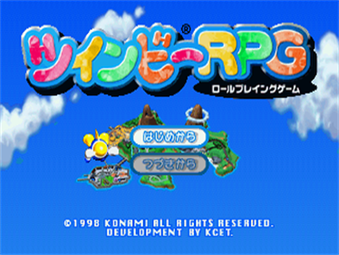 TwinBee-RPG - Screenshot - Game Title Image