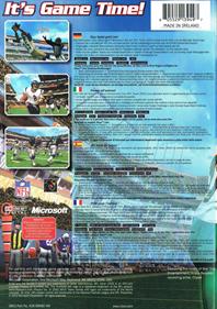 NFL Fever 2003 - Box - Back Image