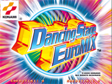 Dancing Stage Euro Mix - Screenshot - Game Title Image