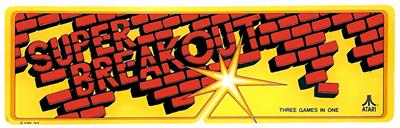 Super Breakout - Arcade - Marquee Image